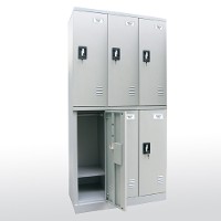 Snapit double-tier lockers 3 wide